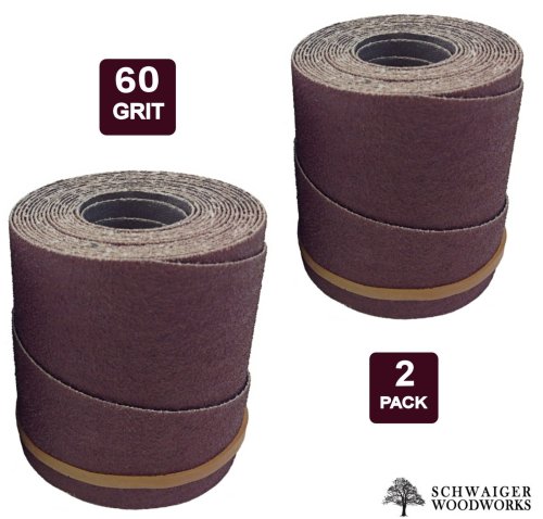 Sanding Drum Refill Pack, 60-Grit - Compatible with JET/Performax 22-44 Series