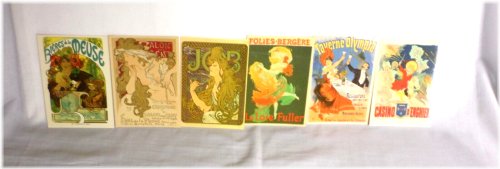 Elegant Art Nouveau Postcard Collection