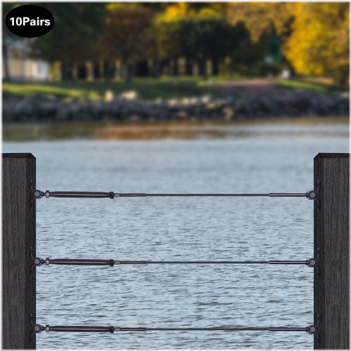 Stainless Steel Adjustable Angle Wire Rope Railing Kit