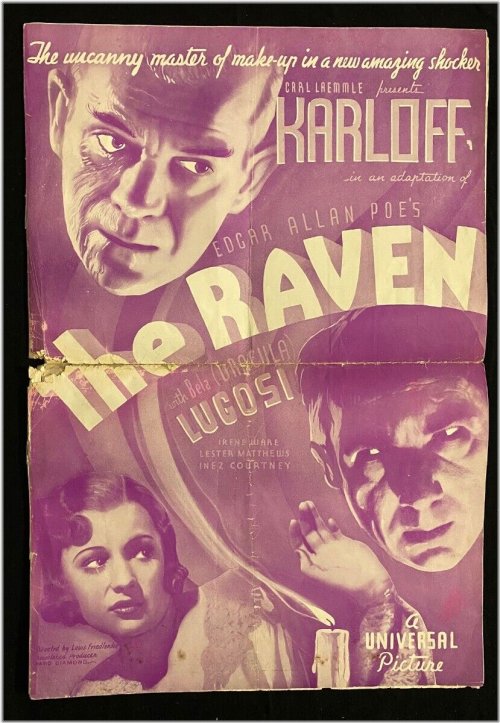 The Raven Movie Memorabilia Collection