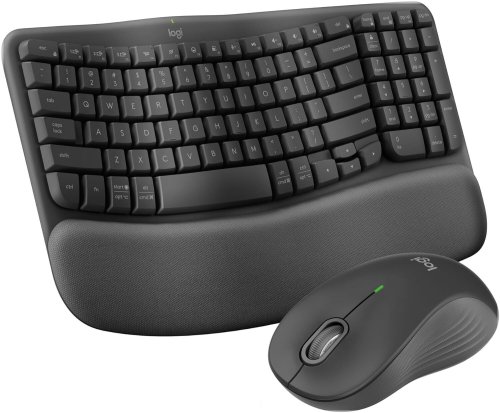 ErgoFlow Wireless Keyboard and Mouse Set