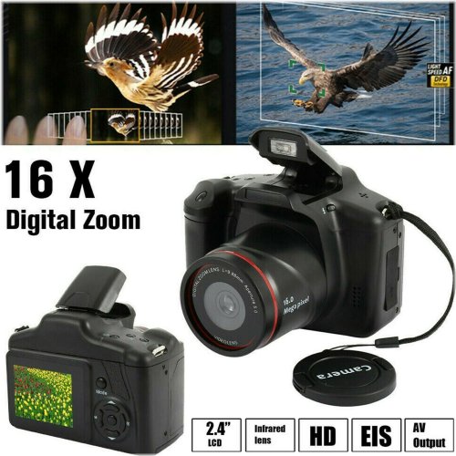 PixelPro 16X HD Digital Camera with Anti-Shake and Mic