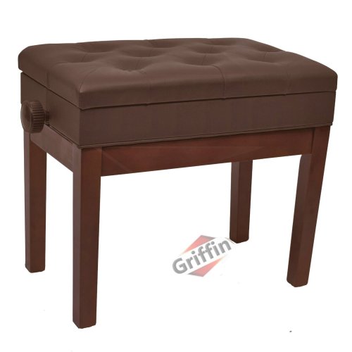 Griffin Leather Bench