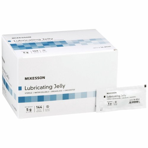 Sterile Lubricating Jelly Packets by McKesson