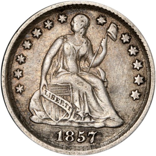 Liberty's Seated Half Dime