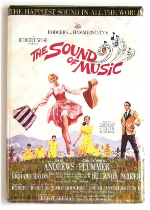 Melodic Movie Poster Magnet