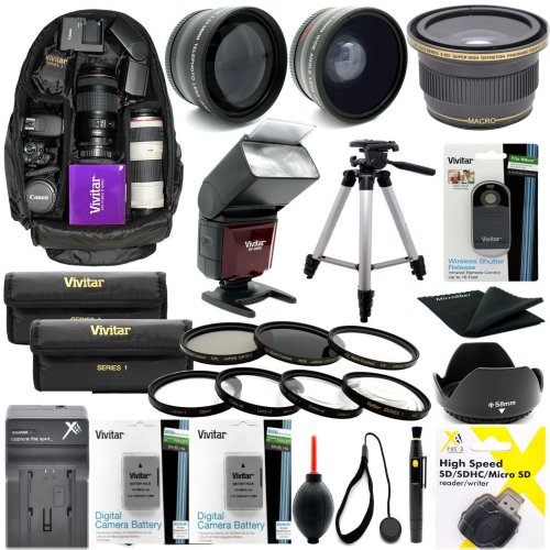 Complete Photography Kit for Nikon DSLR Cameras