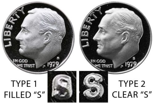 Splendid Roosevelt Dime Proof Set (1979)