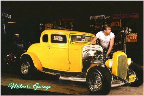 Vintage Garage Vibes: American Graffiti Coupe Reproduction