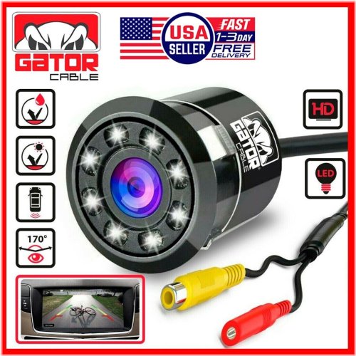 AutoVue HD 170° Rear View Camera with Night Vision and Waterproofing