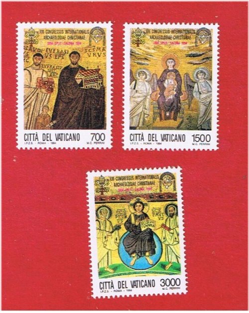 Vatican Mosaic Stamps