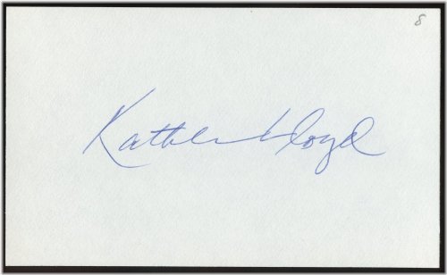 Kathleen Lloyd Missouri Breaks Autograph