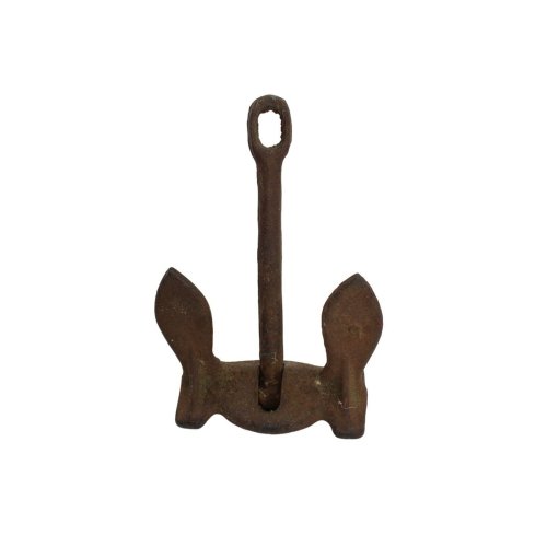 Rusty Iron Boat Anchor