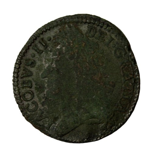 Ireland James II 1689 Shilling Gunmoney Coinage