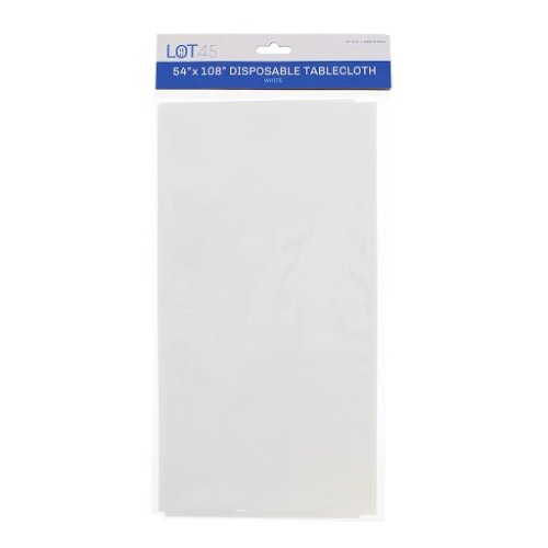 Eco-Friendly Disposable Table Covers - Pack of 12