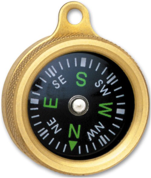 Marbles Brass Body Pocket Compass