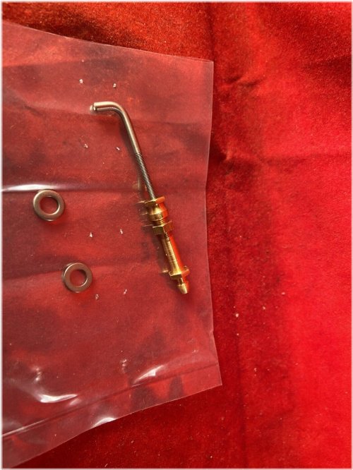 Precision Needle Valve Assembly with Shims for Vintage Fox 29-35 Combat Special Engines