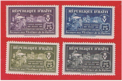 Haitian Revenue Stamps Set