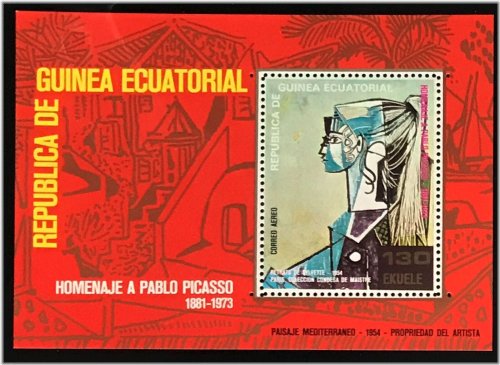 Picasso's Equatorial Guinea Stamp Masterpieces