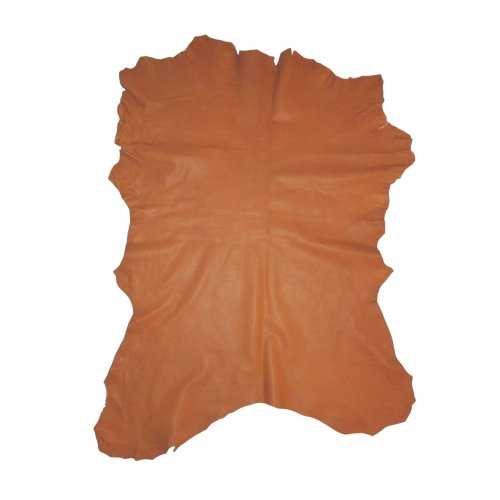 Tobacco Grain Kid Goatskin Leather Hide