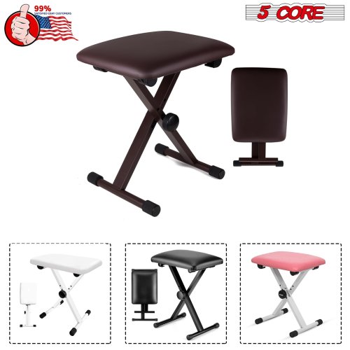 Adjustable Padded Keyboard Bench