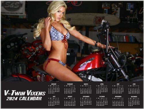 2024 Dream Girls Deluxe Wall Calendar