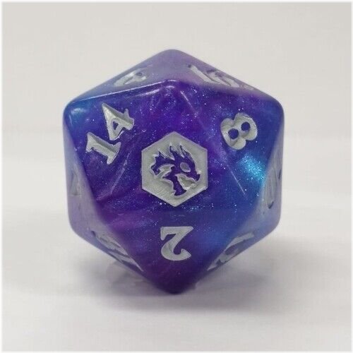 RealmsLife 20-Sided Oversized Counter Dice for Collectible Card Games