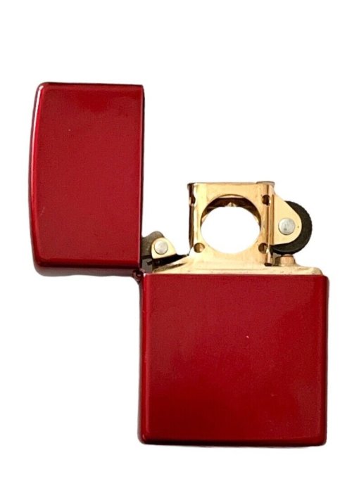 Candy Apple Red Zippo Pipe Lighter