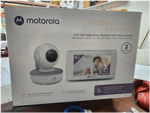 Touch Connect 5" HD Wi-fi Video Baby Monitor