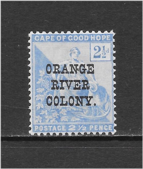 Orange River Colony 1900 2.5p Ultra Stamp