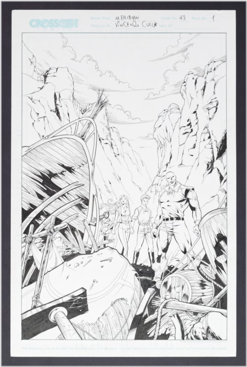 Meridian #43 (2003) Pg 1 by Vincenzo Cucca & Don Hillsman II