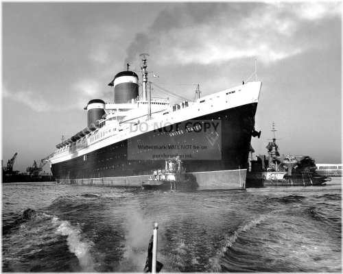 United States: A Glimpse into the Golden Age of Ocean Travel - 8x10 Photo