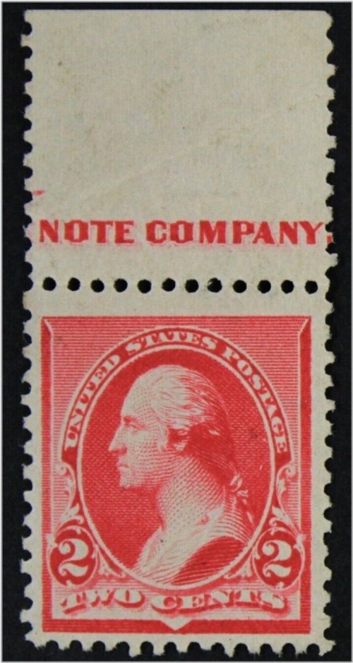 Vintage Washington Imprint Single Stamp