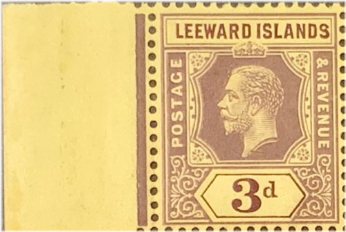 Leeward Islands Royal Emblem Stamp