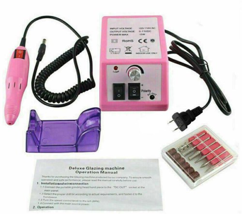 NailPro Electric Care Kit: Precision Nail Grooming Tool Set