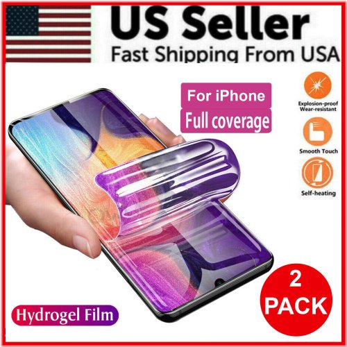 CrystalShield" Screen Protectors for iPhone 14/13/12/11/8/+ and X-Series