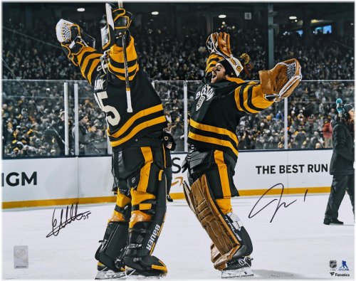 Linus Ullmark Bruins Autographed 16x20 Photo with COA