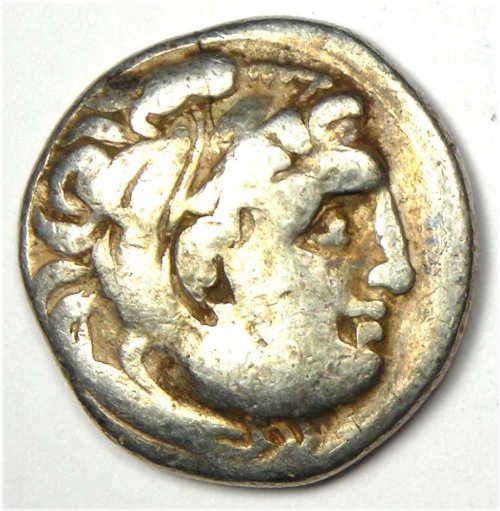 Alexander's Silver Drachm Coin