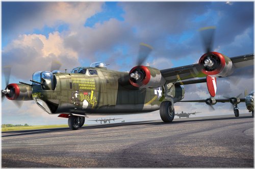 Consolidated B-24J Liberator Model Kit