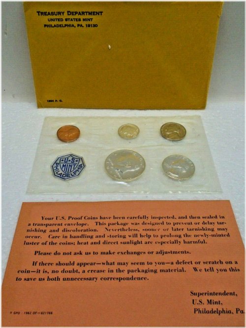 1964 Mint State Coin Collection