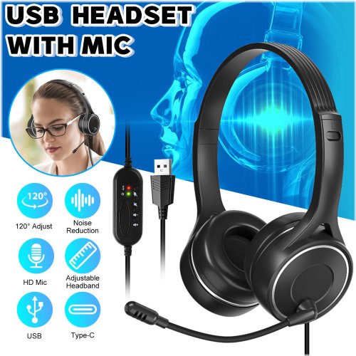 SilentFocus USB Headset