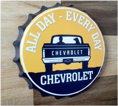 Vintage Chevrolet Tin Sign