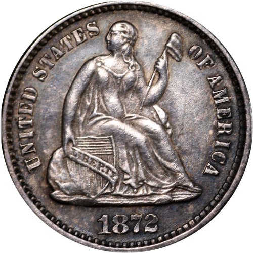 1872-P Seated Liberty Half Dime Collection by The Executive Coin Company