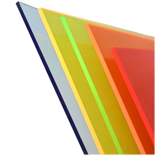 Luminous Acrylic Panels - Customizable Color and Size Options Available