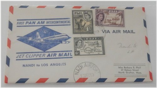 Flight of the Pacific Isles Stamp Collection