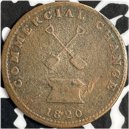 Upper Canada Half Penny Token (1820) - Lot#D8916