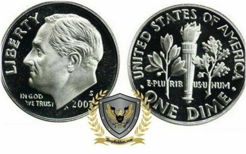 Silver Proof Gem 2017 Roosevelt Dime