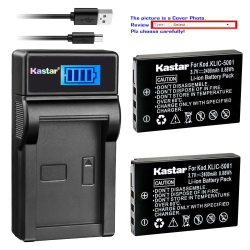 Kastar Charger for Kodak EasyShare Cameras