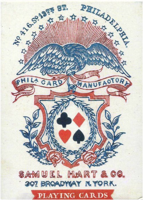 Antebellum Playing Cards - 1858 Victorian Era Deck