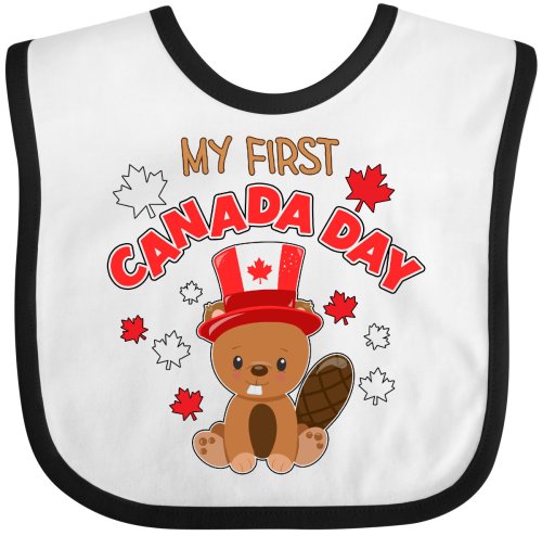 Maple Leaf Celebration Bib & Burp Cloth Set